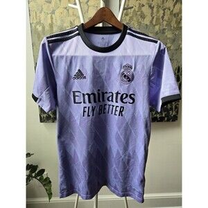 Adidas Real Madrid Modric #10 Men’s Sz XS Sports 22/23 Away Purple Soccer Jersey
